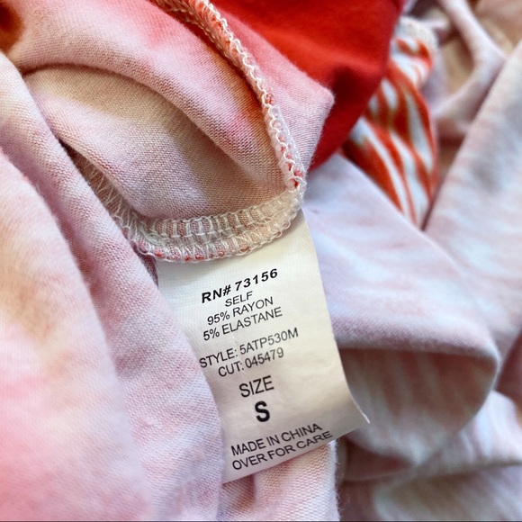 Athleta Dreamin Dress - Starfish Orange Reef Print - Picture 6 of 8